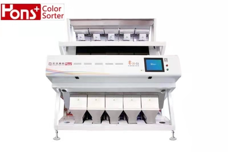 Optical Automatic 5 Chutes Coffee Beans CCD Color Sorter