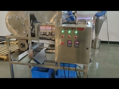 Machine à vanner par gravité sous vide en verre brisé