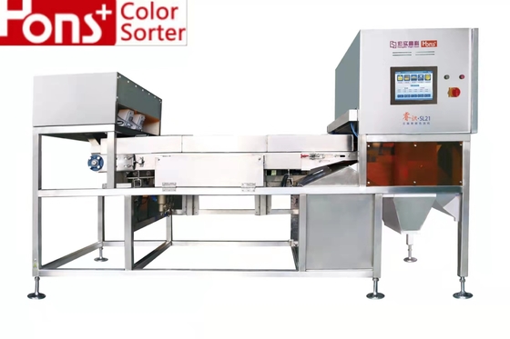 Industrial Materials CCD Camera Color Sorter For Plastic Broken Glass 500kg/H