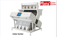 White Coffee Bean Color Sorter 4 Channels Easy Operation