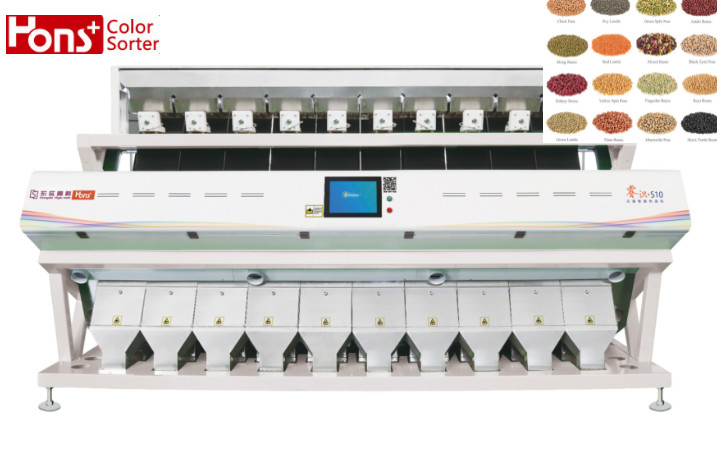 Optical Cassia Seed CCD Camera Color Sorting Machine Multiple Function