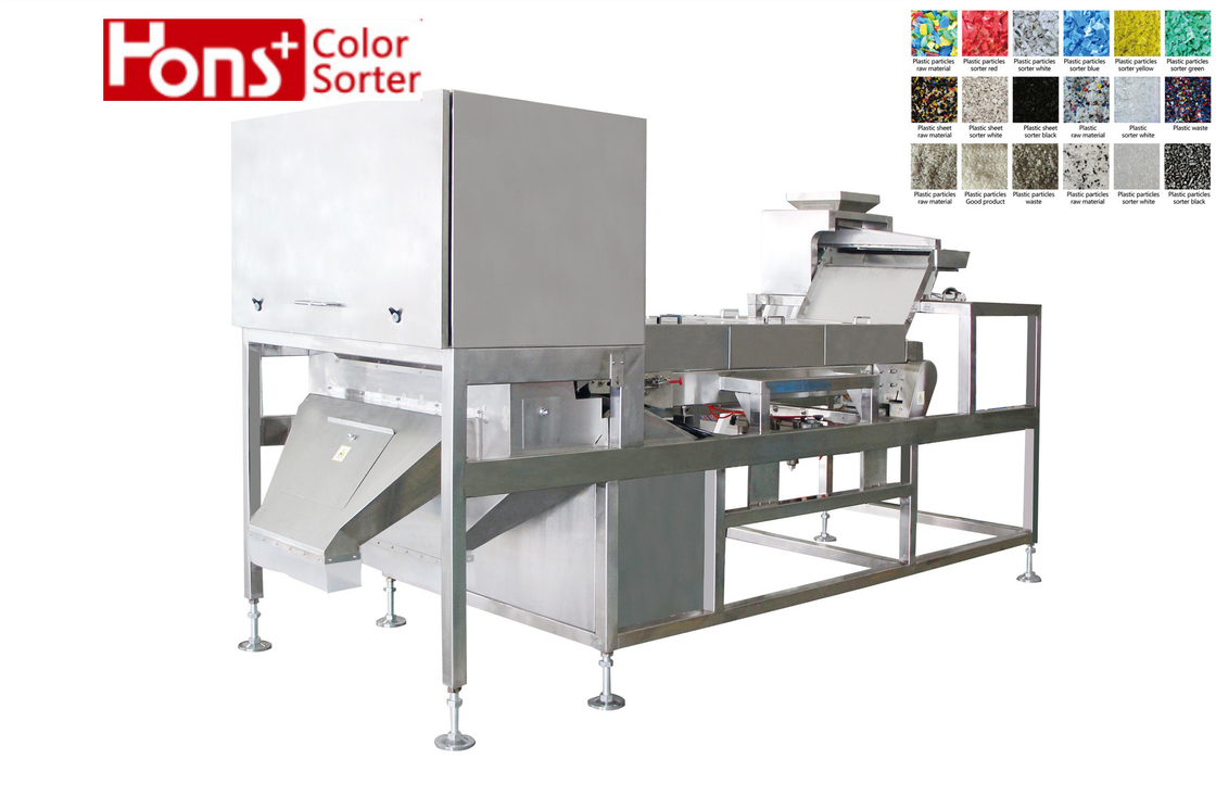 CCD cameraPlastic Bottle Particle Recycling Sorting Color Sorter Separator